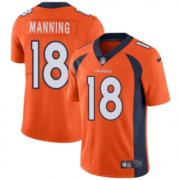 Mens Youths Kids Womens Peyton Manning Orange Stitched Jersey